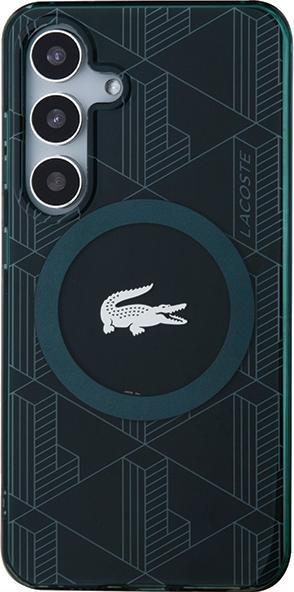 Produktbild Lacoste LCHMSUBSE S921 zielony/green hardcase IML Blend Monogram MagSafe (Samsung Galaxy S24)