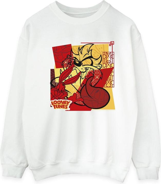Produktbild Looney Tunes Taz Bugs Rabbit New Year Sweatshirt (S)
