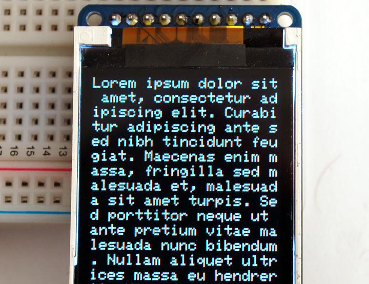 Produktbild Adafruit 1.8" 18-Bit Color TFT LCD mit microSD Breakout ST (Display)