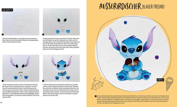 Produktbild Magisch malen Step by Step – Die beliebtesten Figuren aus TV und Kino in nur 5 Schritten zeichnen