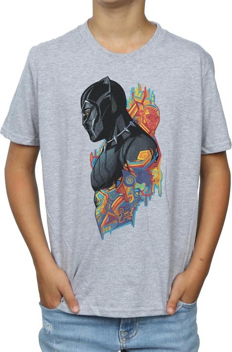 Produktbild Jungen Black Panther Profil TShirt (140, 146)