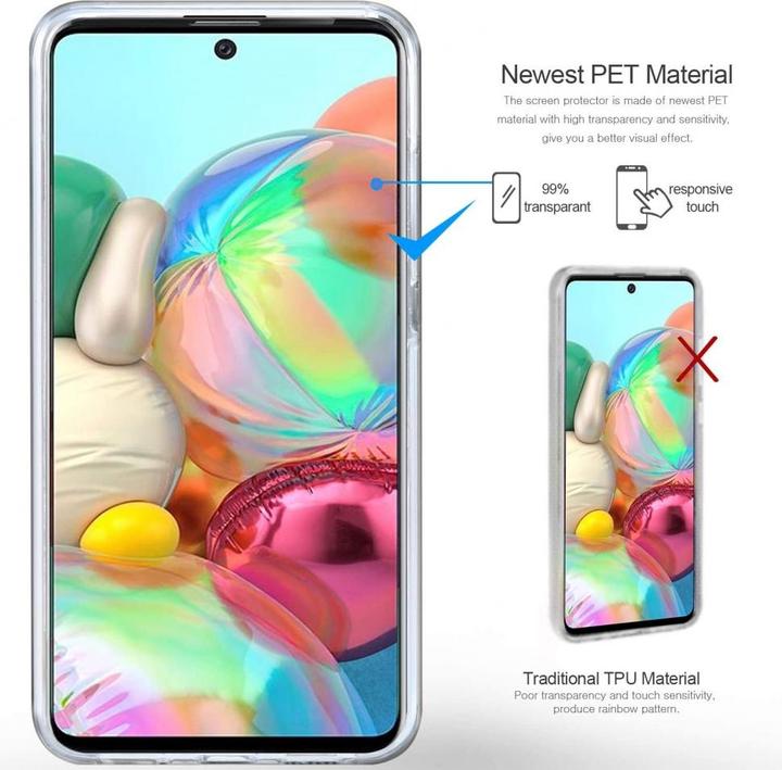 Produktbild Screenguard 360° Screen & Body Protector Samsung Galaxy A71 Hülle mit Folie (Samsung Galaxy A71)