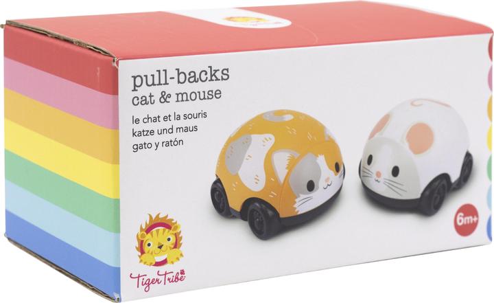 Actual product image Selecta Spielzeug Rückziehfahrzeuge - Katz und Maus