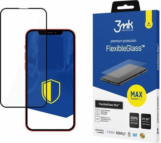 Actual product image 3MK FlexibleGlass Max screen protector, display film (1 Piece, Apple iPhone 13)