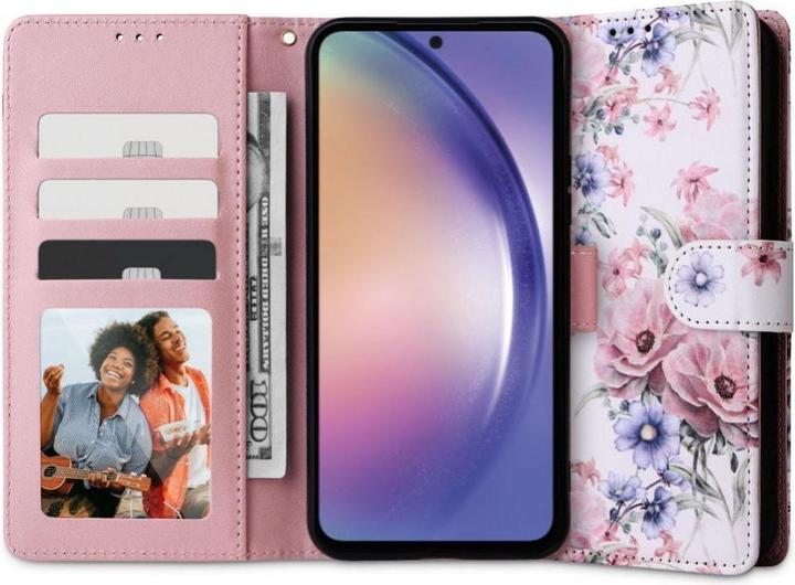 Actual product image Tech-Protect Wallet Xiaomi Redmi Note 12 4g / Lte Blossom Flower (Xiaomi Redmi Note 12)