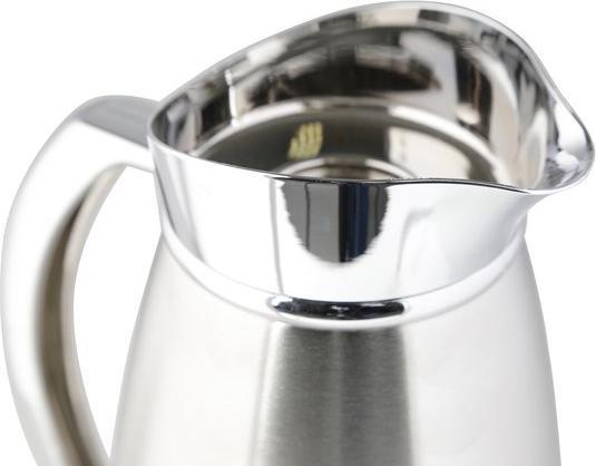 Image du produit Axentia Verseuse isotherme, 1 l, manteau en acier inoxydable, verre (1 l)