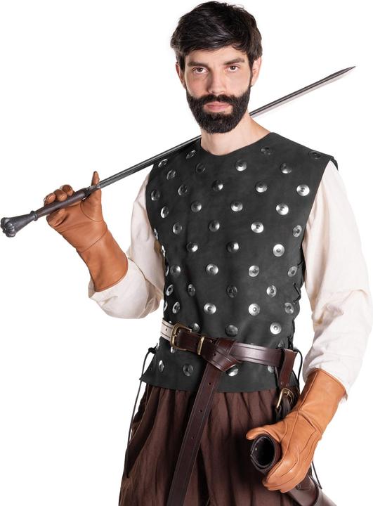Actual product image Andracor Lederwams - Gefolgsmann, kurz (XL)
