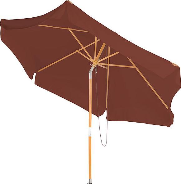 Produktbild Royal Gardineer Neigbarer Sonnenschirm mit Holzgestell