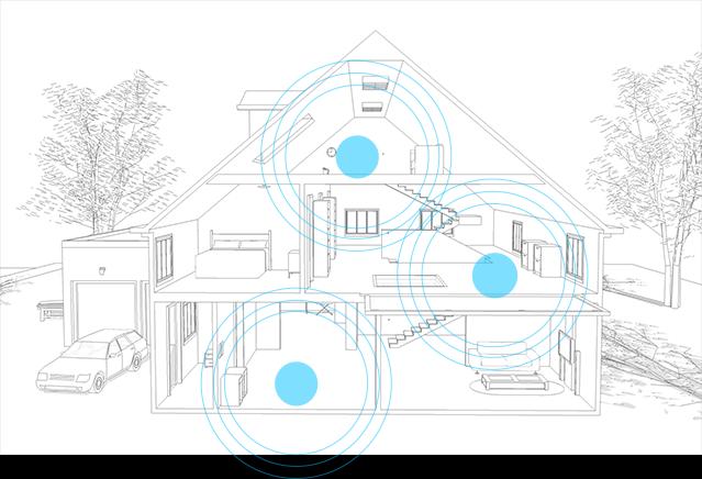 Actual product image ASUS Lyra MAP-AC2200 - Set of 3