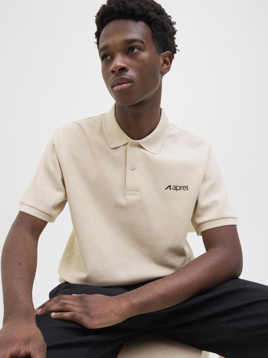 Produktbild Aprel Einfarbig Polokragen Poloshirt Poloshirt (XL)
