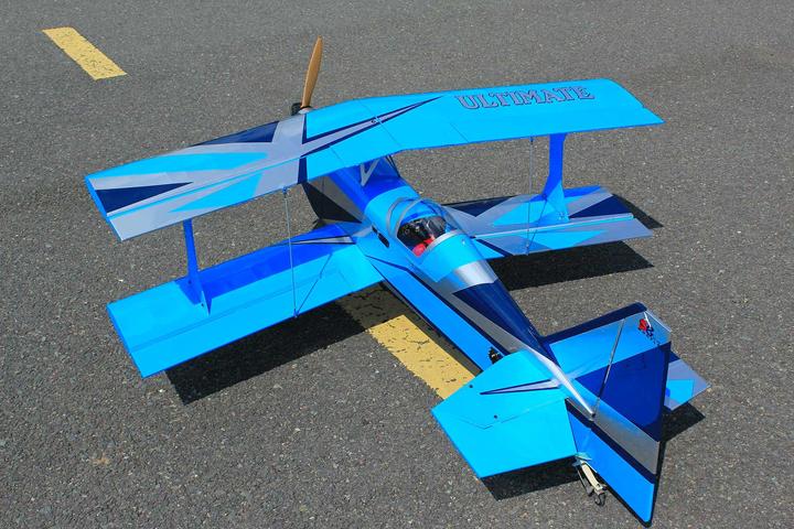 Actual product image Seagull Models SG-Models ) Ultimate Biplane 54.3" ARF 20cc Biplane Electric&Combustion (Aerobatics)