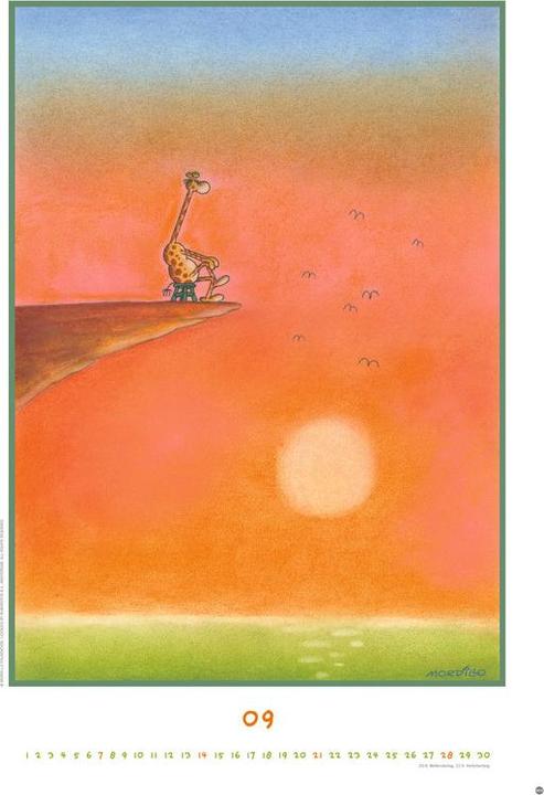 Actual product image Heye Calendrier illustré Best of Mordillo Edition (37 x 53.5 cm, Hardcover, German)