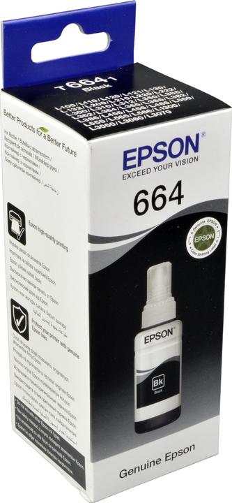 Produktbild Epson 664 EcoTank-Tinte (BK)