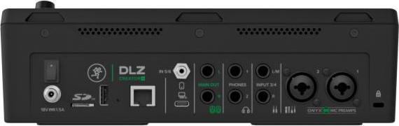 Actual product image Mackie Mischpult DLZ Creator XS Streaming Mixer mit Kopfhörer (Studio- and Livemixer)