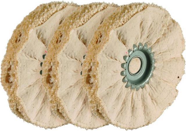 Image du produit Osborn Jeu de 3 disques en sisal, avec imprégnation pour le prépolissage
