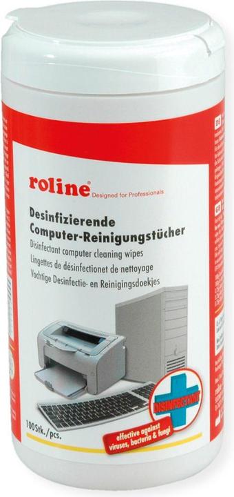 Immagine prodotto Roline Salviette disinfettanti per la pulizia del computer (100 x)