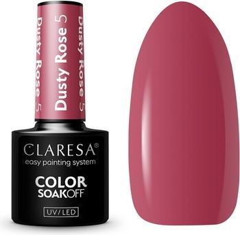 Claresa Dusty Rose UV Nail Polish 5ml - Pack of 5 (Dusty Rose, UV gel varnish)