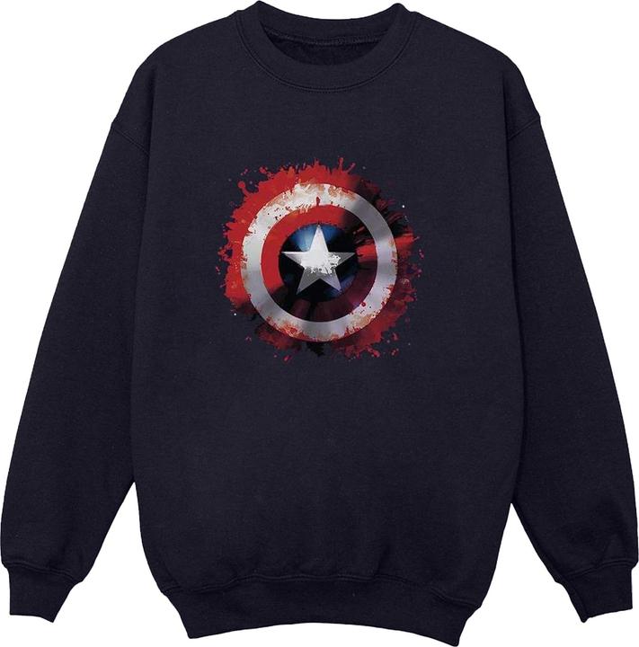 Avengers Captain America Art Shield Sweatshirt Jungen