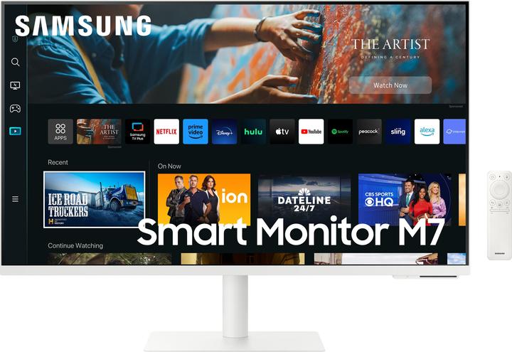 Actual product image Samsung LS32CM703UUXDU 32" Flat VA Monitor 2160x3840/16:9/300cd/m2/4ms HDMI (3840 x 2160 Pixels, 32")