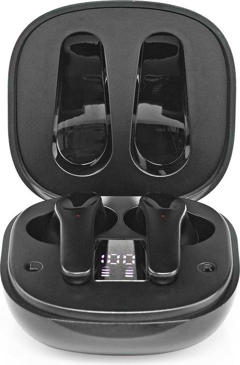 Produktbild Nedis Vollständig drahtlose Kopfhörer | Bluetooth® | max. Batteriespielzeit: 5 Std | Berührungssteue (ANC, 5 h, Kabellos)