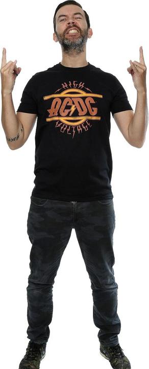 Produktbild AC/DC High Voltage Distressed Logo TShirt (M)