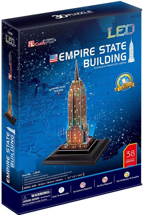 Produktbild Dante 37-teiliges Empire State Building-Puzzle (37 Teile)