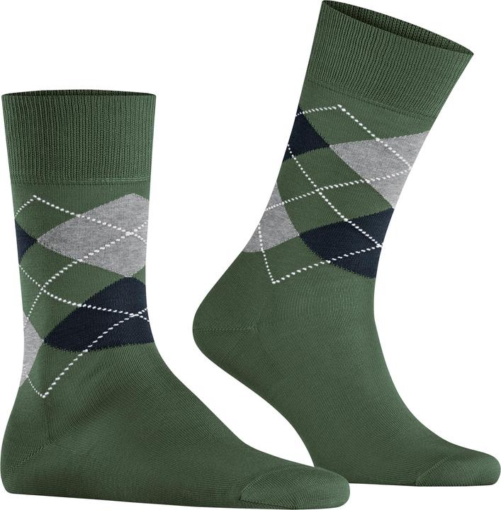 Image du produit Burlington Chaussettes "Manchester" vert/Ã petits motifs (Une unité par pack, 40 - 46)