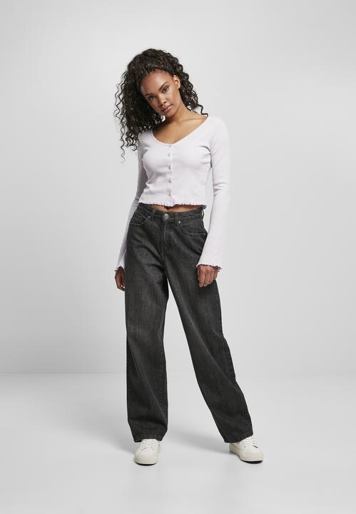 Image du produit Urban Classics Cardigan croisé à côtes pour femmes (4XL)