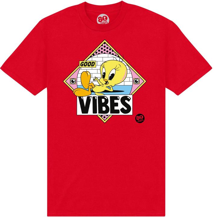 Image du produit Tweety - T-shirt 80TH GOOD VIBES - Adulte (XL)