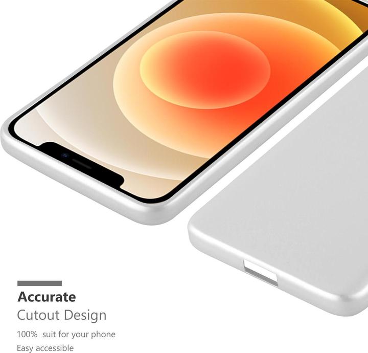 Productafbeelding Cadorabo TPU matte metalen hoes (Apple iPhone 12 mini)