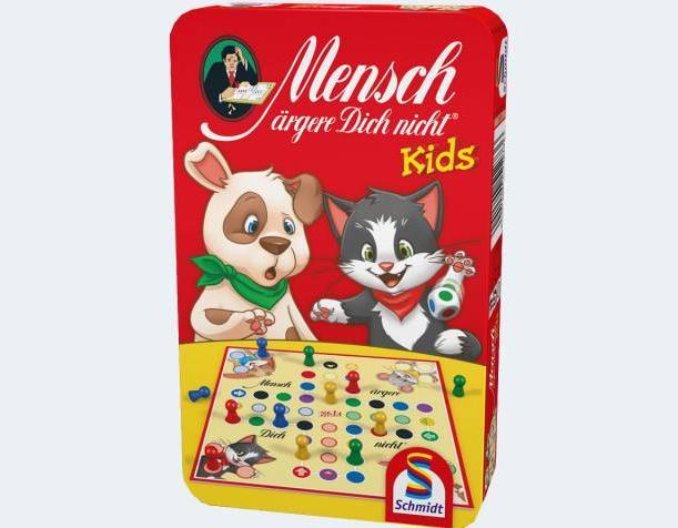 Produktbild Schmidt Spiele Mensch ärgere dich nicht - Kids Metalldose (Deutsch)