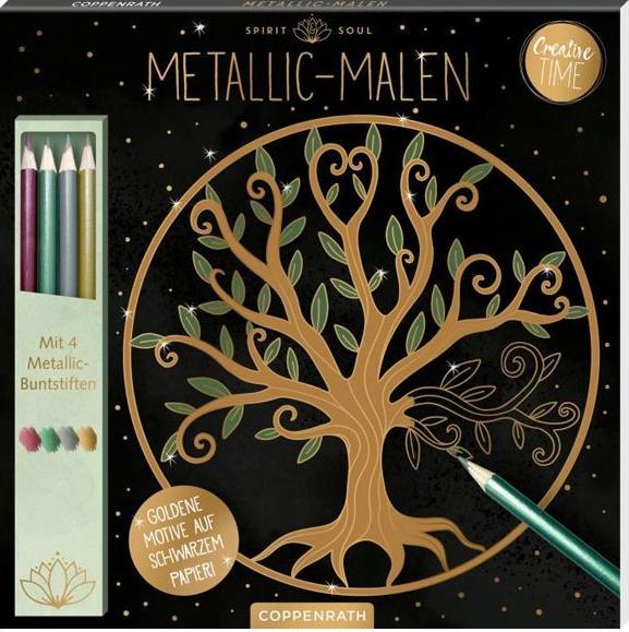 Produktbild Die Spiegelburg Metallic-Malen, Spirit & Soul (Deutsch, SusannaHatkemper, 2024)