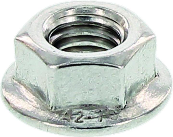 OK-Line Écrous hexagonaux avec bride A2 DIN 6923 (M4)