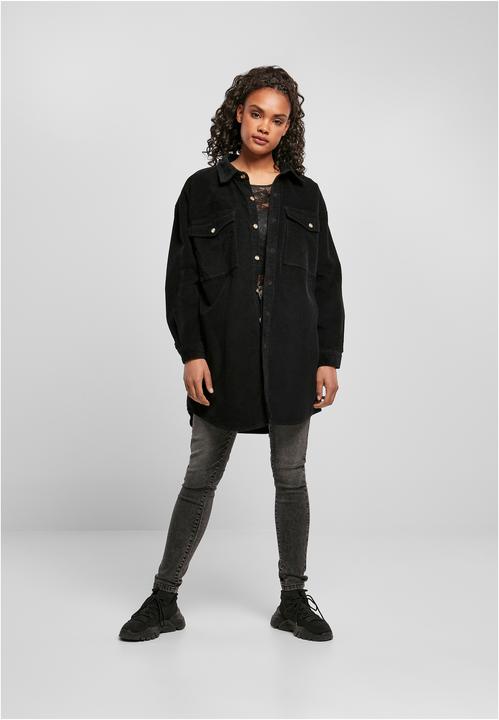 Actual product image Urban Classics Ladies Long Corduroy Overshirt (XL)