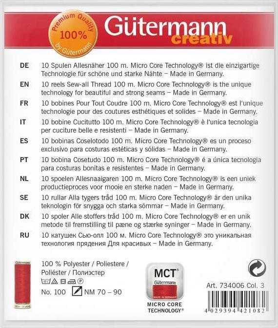Immagine prodotto Gütermann Allesnäher (100 m)