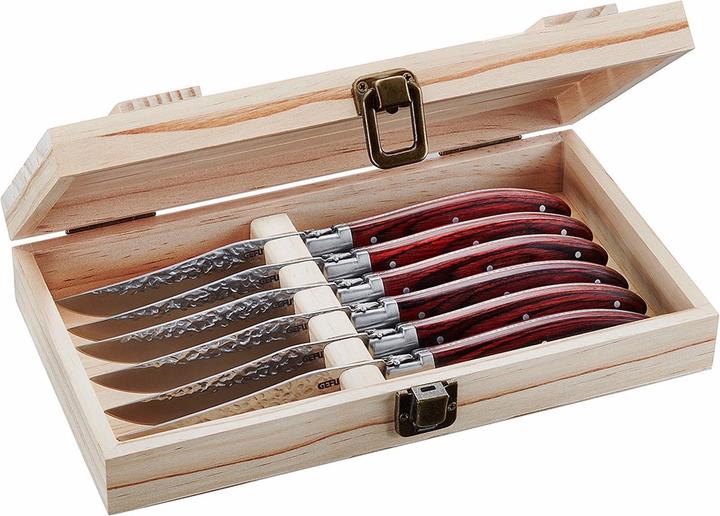 Immagine prodotto GEFU Set di coltelli da bistecca Rancho (6 Pezzo/i, Coltello)