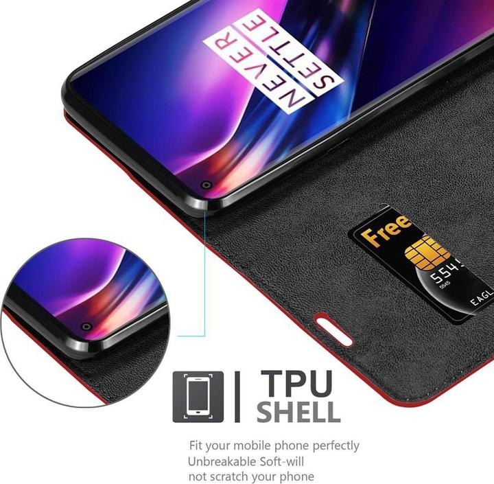 Produktbild Cadorabo Book Invisible Magnet Cover (Oneplus 8)