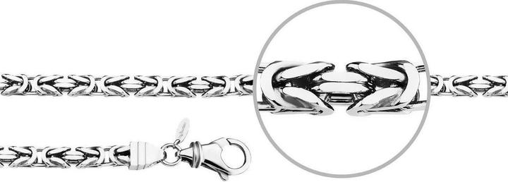 Produktbild Der Kettenmacher Königsarmband Silber Diamantiert 5,9 mm 21 cm (21 cm, Silber 925)