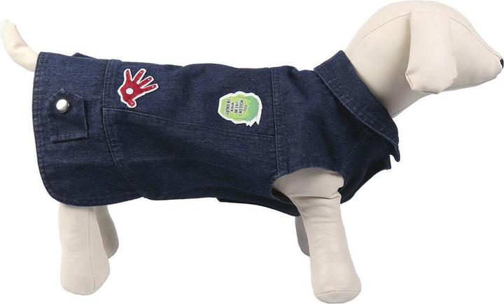 Produktbild Jeansjacke für Hunde, blau (S, Hundekostüm)