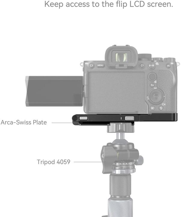 Produktbild SmallRig Foldable L Bracket for Sony Alpha 7R V / Alpha 7 IV / Alpha 7S III