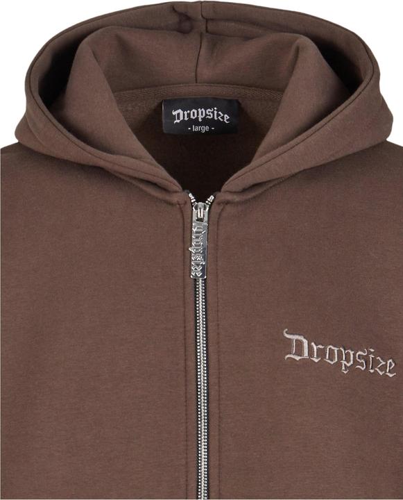 Produktbild Dropsize Super Heavy Oversized Zip-Hoodie - 124693 (S)