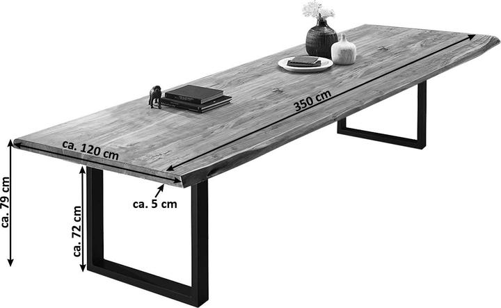 Actual product image SAM Valin (240 x 110 x 79 cm)