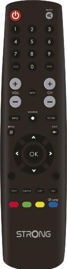 Actual product image Strong TV 32" Dvbt2 Dvbs2 HD Ready Mise Ok (32", LED, HD ready)