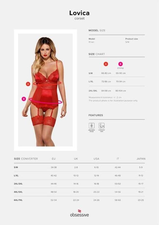 Productafbeelding Obsessive Lovica (3XL)
