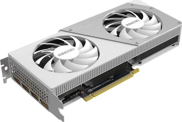 Image du produit Inno3D RTX4060 TI Twin X2 OC WHITE 8Go GDDR6 HDMI 3x (8 Go)