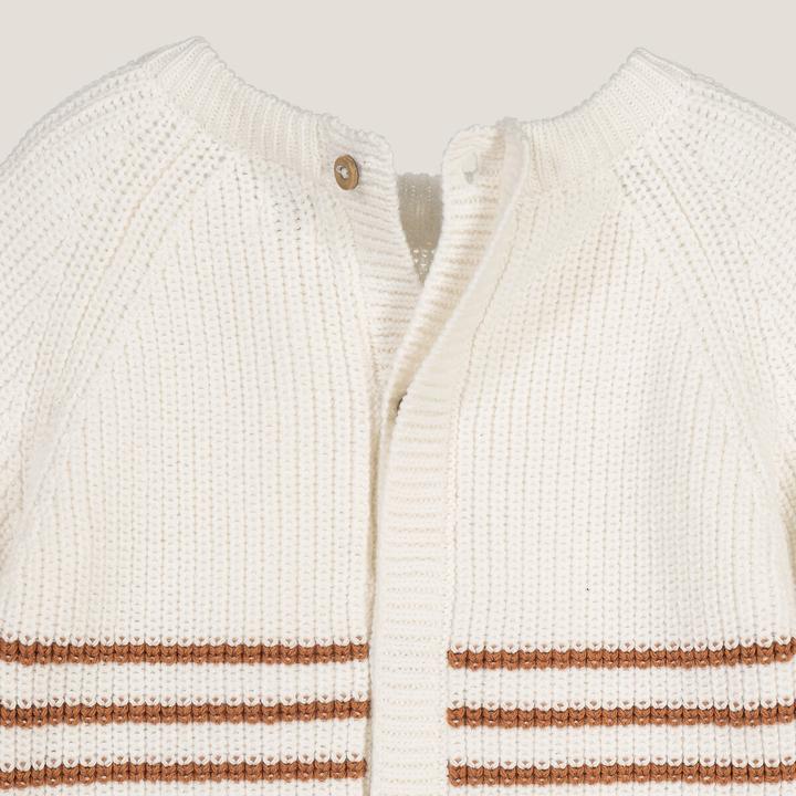 Produktbild La Redoute Collections Pullover aus Grobstrick mit Rundhalsausschnitt und Knopfverschluss hinten (86)