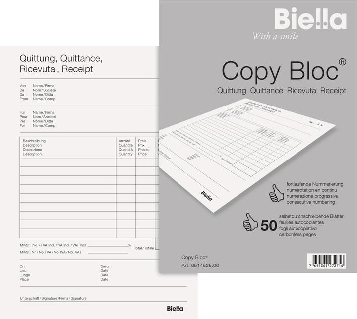 Immagine prodotto Biella blocco copia (100 x)