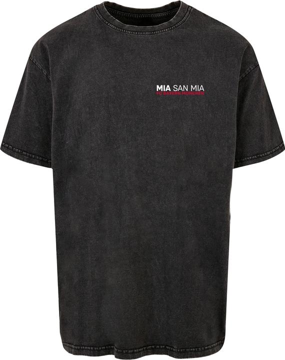 Produktbild FC Bayern München Logo History Acid Washed Heavy Oversize Tee - 115115 (XL)