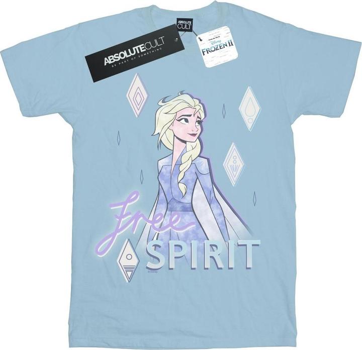 Actual product image Disney Boys Frozen 2 Elsa Free Spirit T-Shirt (116)