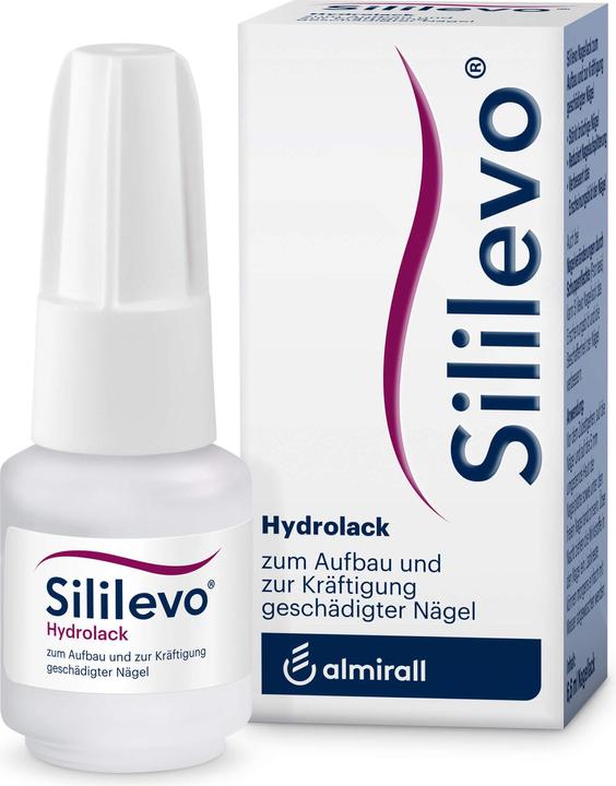 Actual product image Almirall Sililevo Hydro Varnish for building up damaged toenails and fingernails Nail Varnish, 6.6 ml (6.60 ml)
